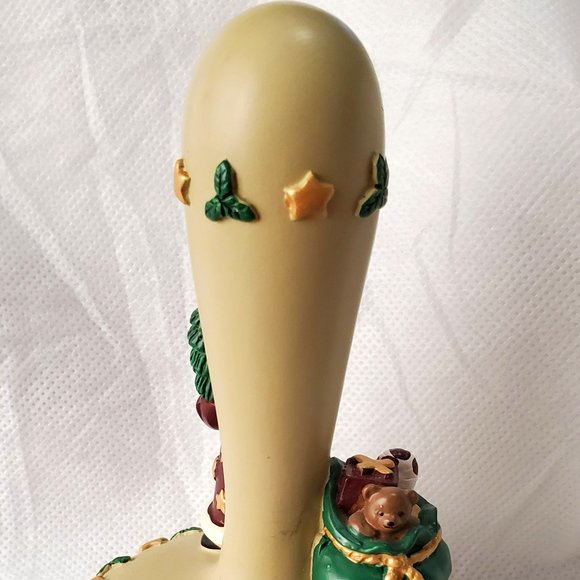 1995 Brown Bag Cookie Art Stamp FOLK SANTA # 12 Cookie Press Christmas Santa - Picture 4 of 7